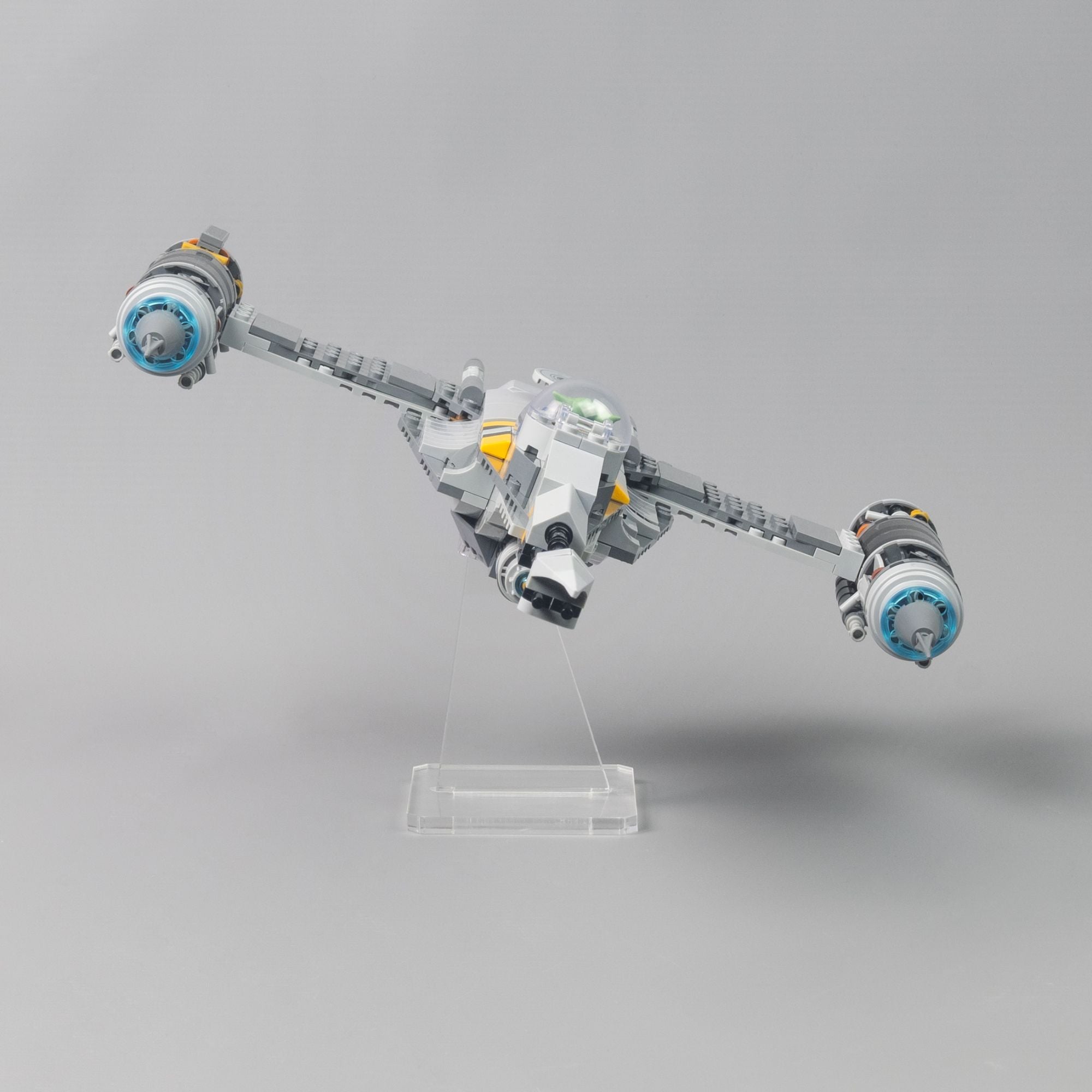 8cm Angled Display Stand for LEGO Models