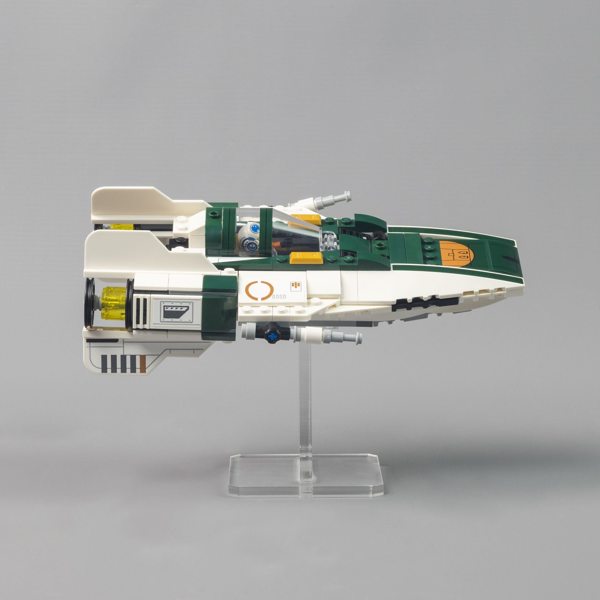 8cm Angled Display Stand for LEGO Models