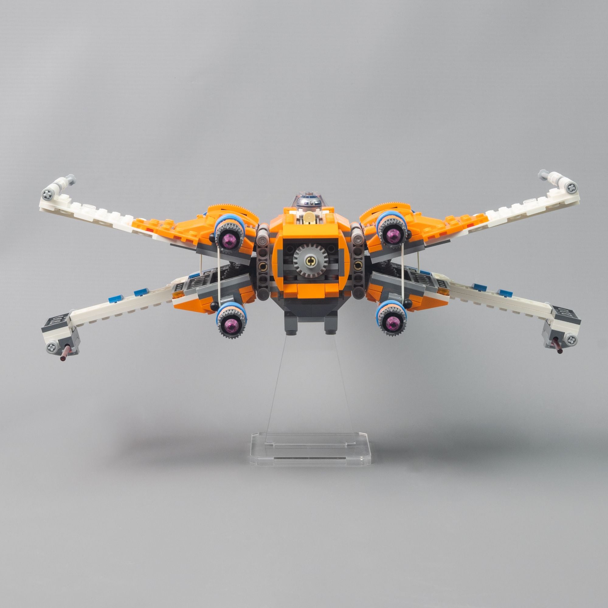 8cm Flat Display Stand for LEGO Models