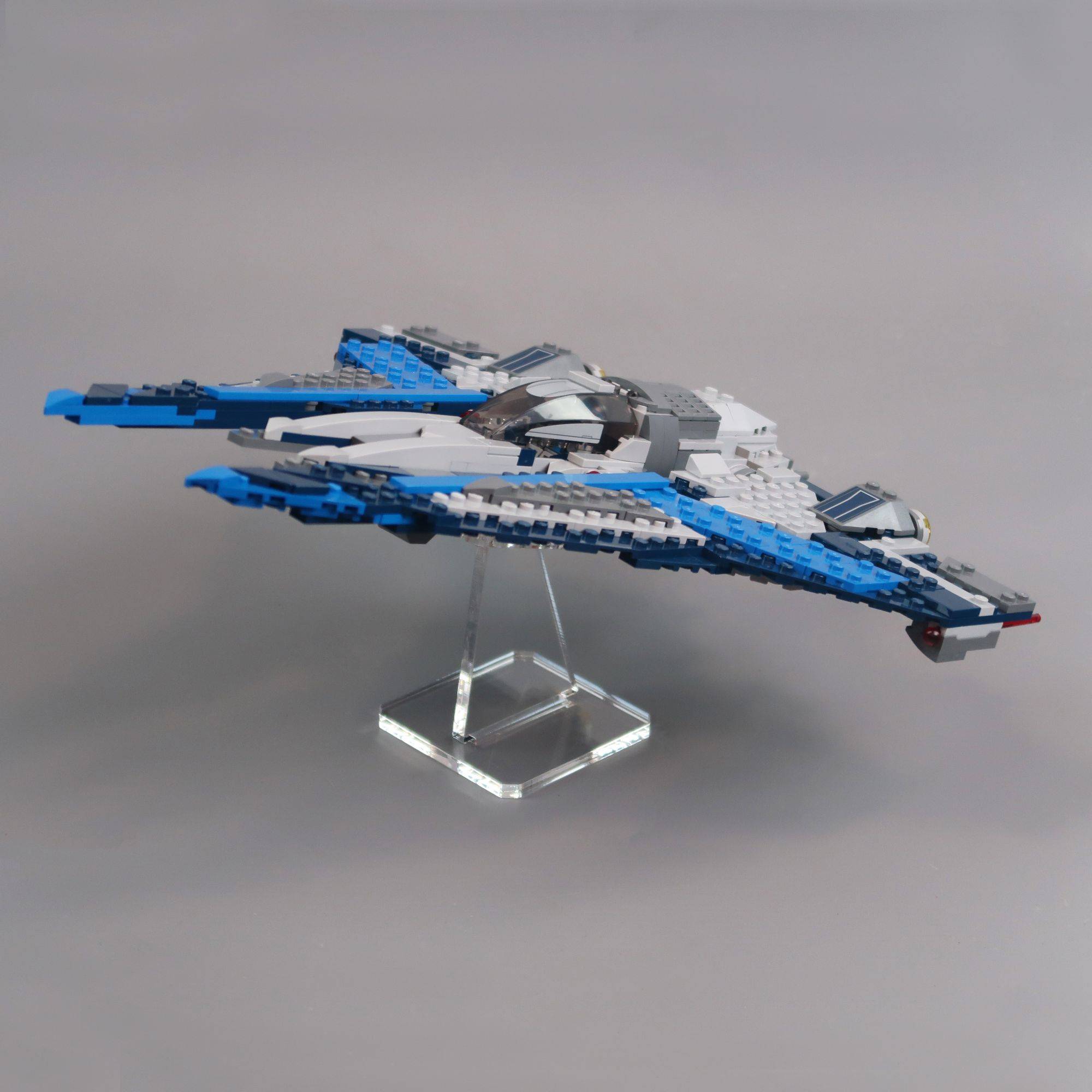 8cm Angled Display Stand for LEGO Models