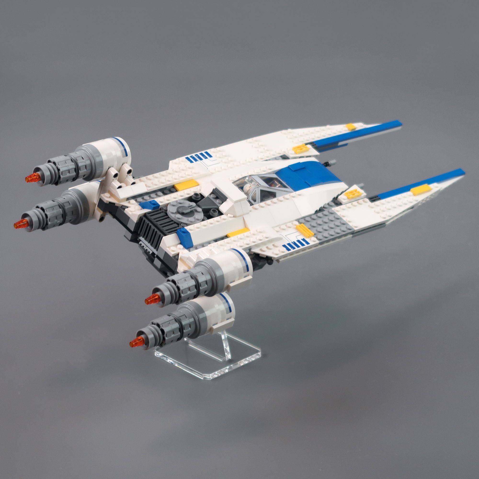 8cm Angled Display Stand for LEGO Models