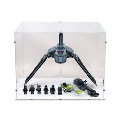 Bad Batch Attack Shuttle XL Display Case & Stand for LEGO 75314