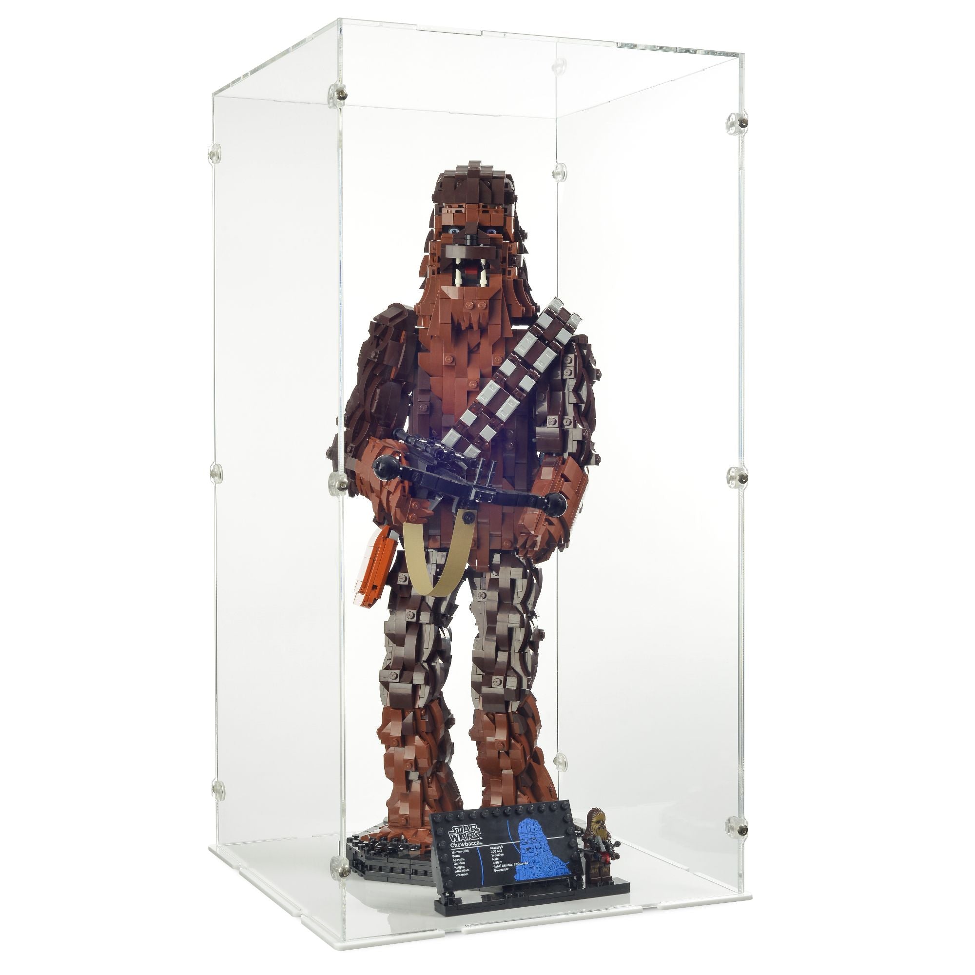 Chewbacca Display Case for LEGO 75371