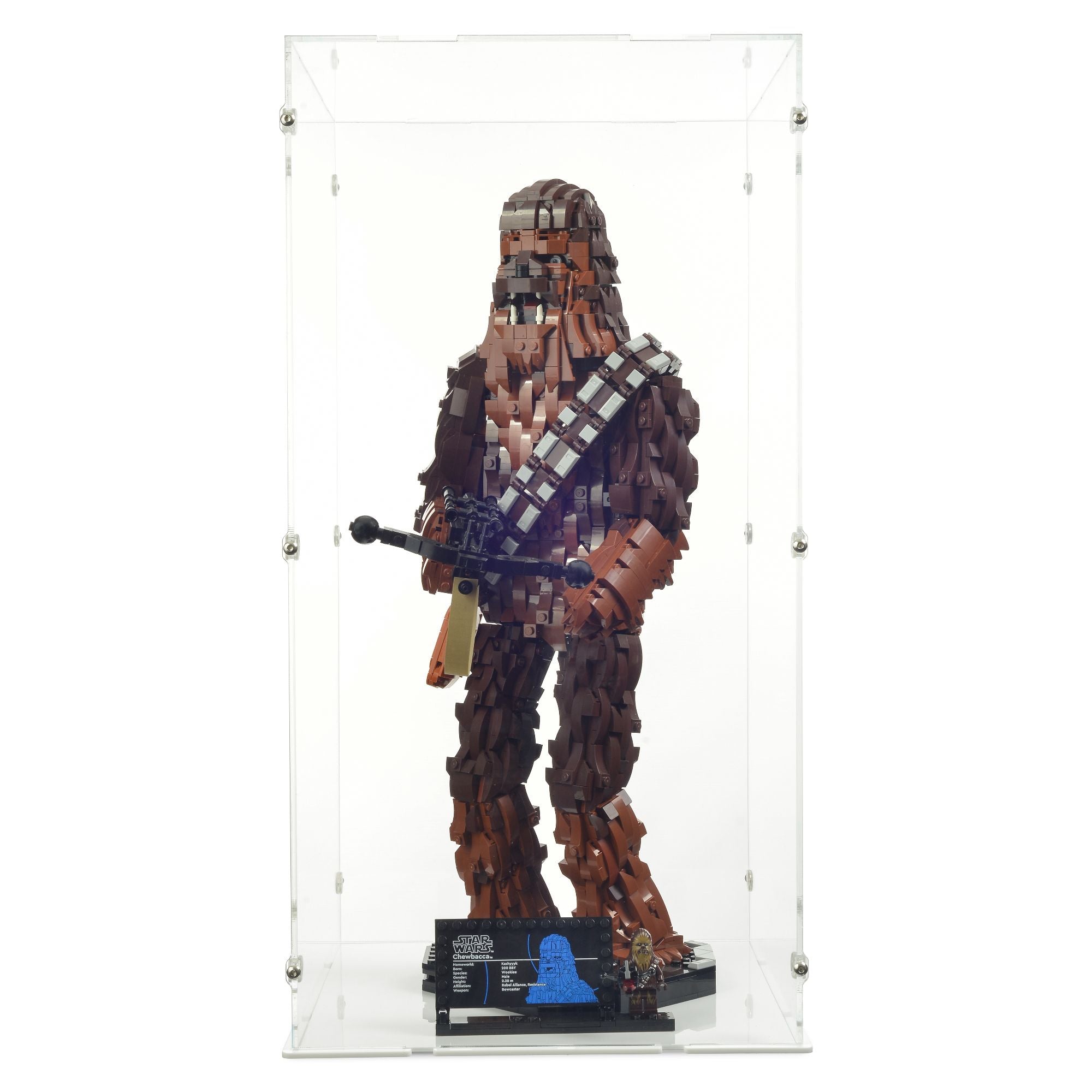 Chewbacca Display Case for LEGO 75371