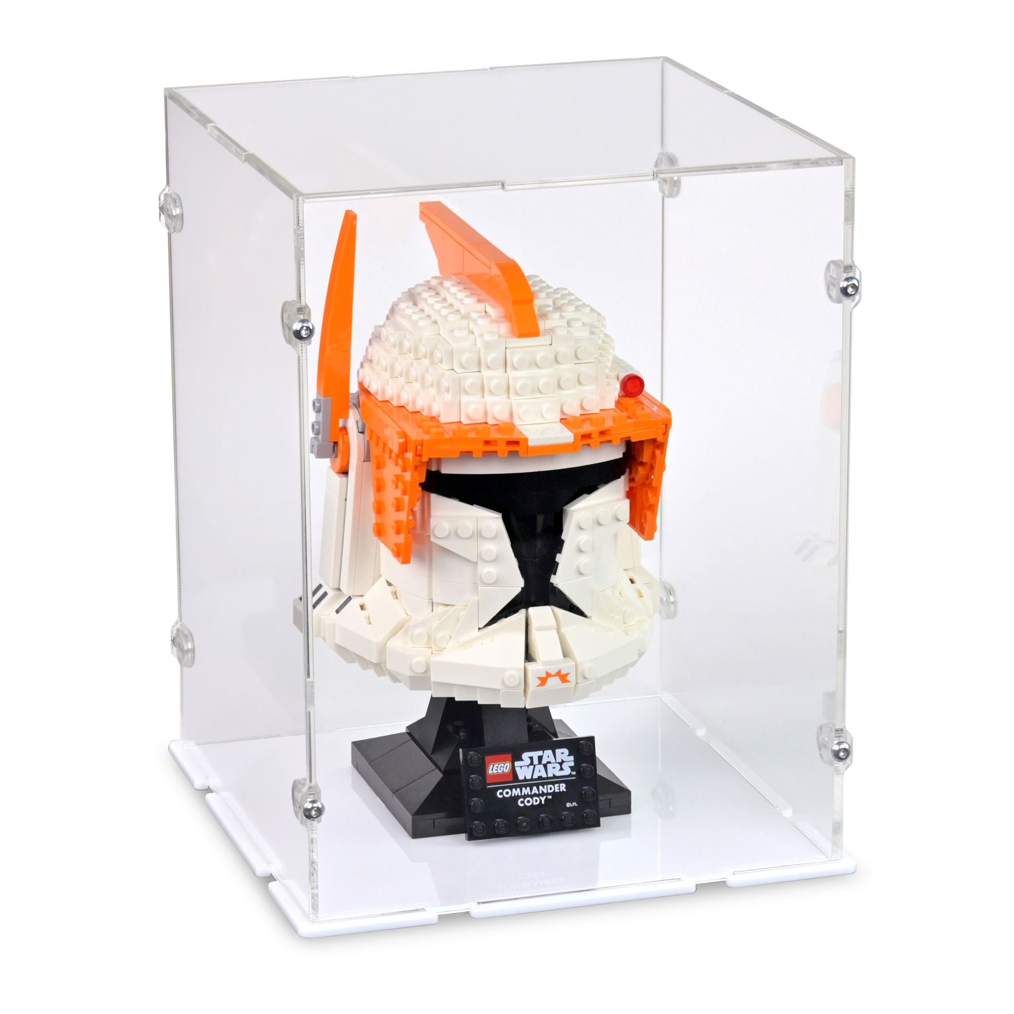 Clone Commander Cody Helmet Display Case for LEGO 75350
