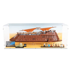 UCS Jabba's Sail Barge Display Case for LEGO 75397
