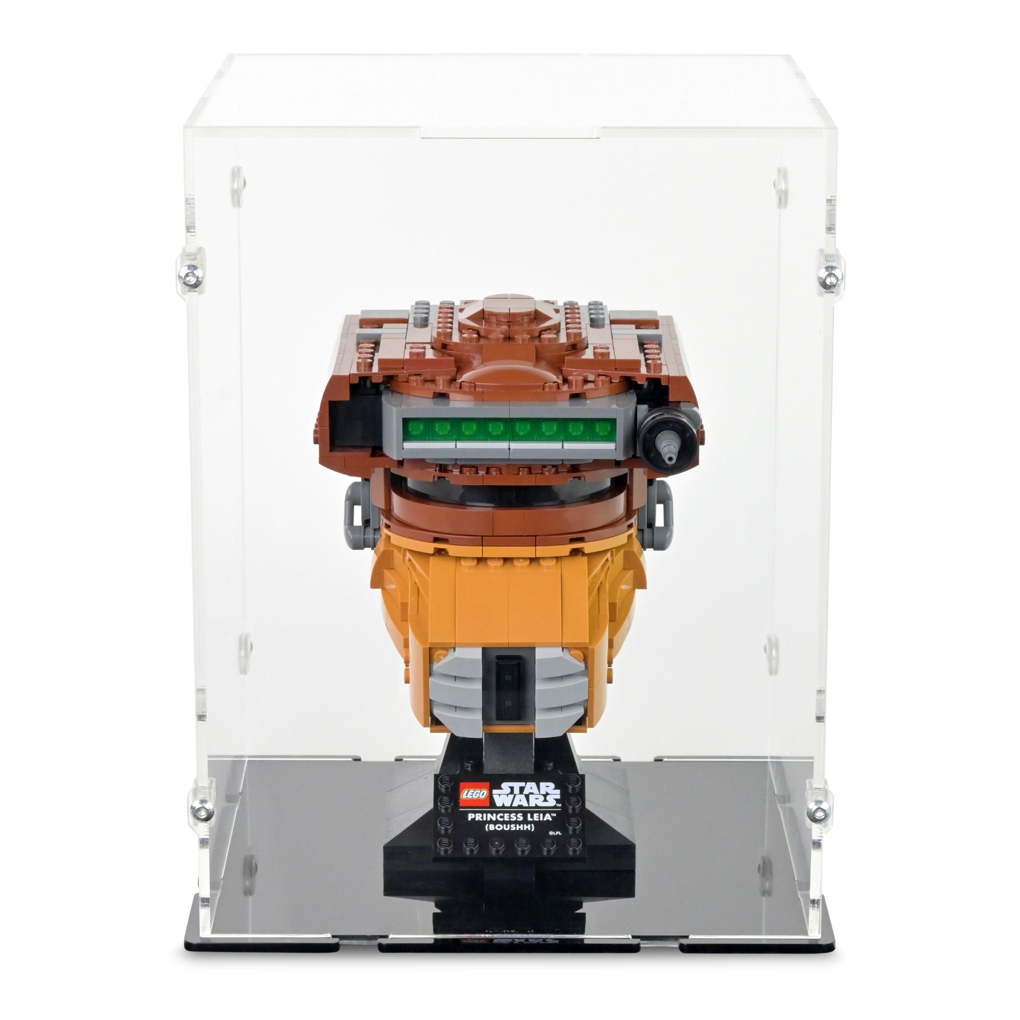 Princess Leia Boushh Helmet Display Case for LEGO 75351