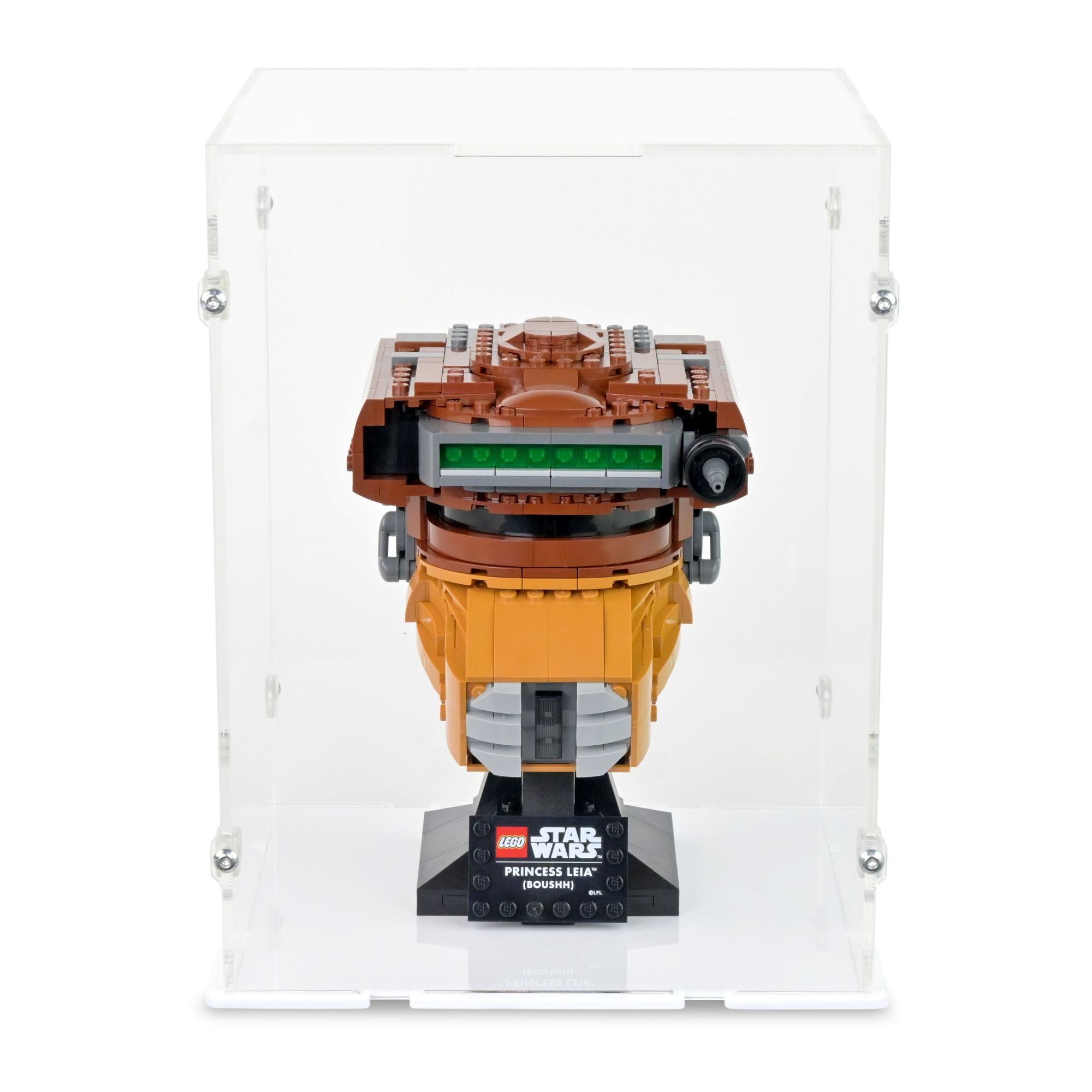 Princess Leia Boushh Helmet Display Case for LEGO 75351