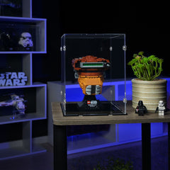 Princess Leia Boushh Helmet Display Case for LEGO 75351