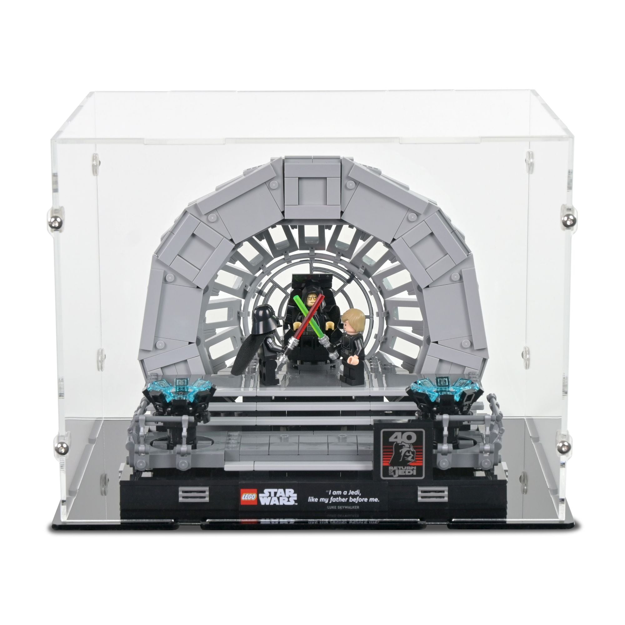 Emperor's Throne Room Diorama Display Case for LEGO 75352