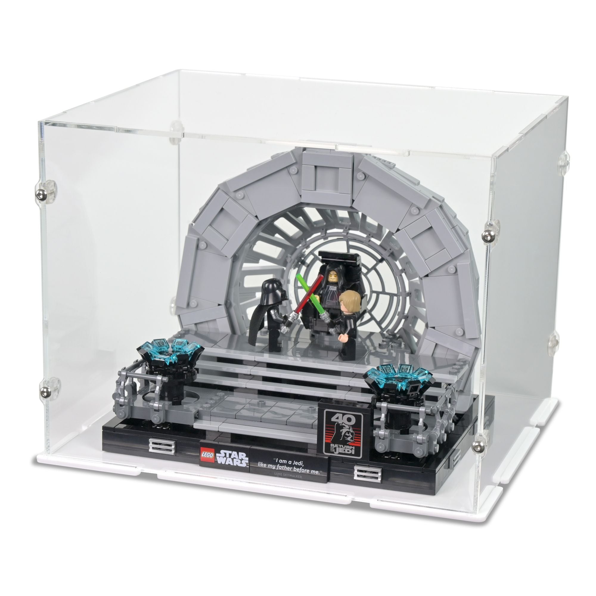 Emperor's Throne Room Diorama Display Case for LEGO 75352