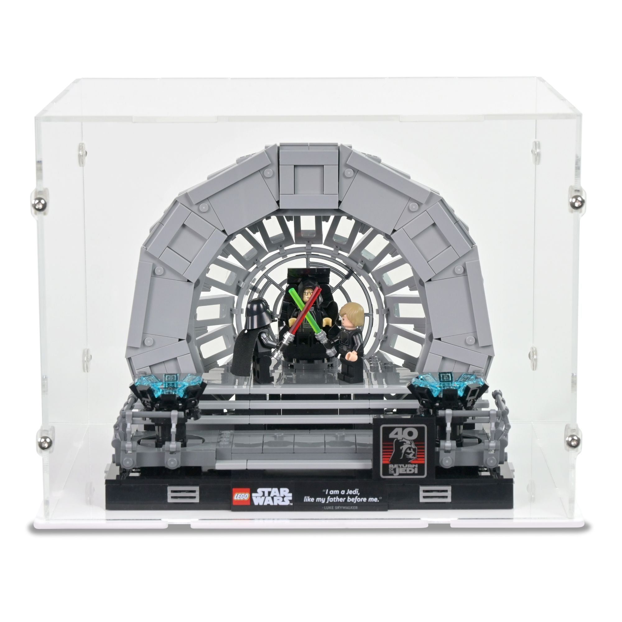 Emperor's Throne Room Diorama Display Case for LEGO 75352
