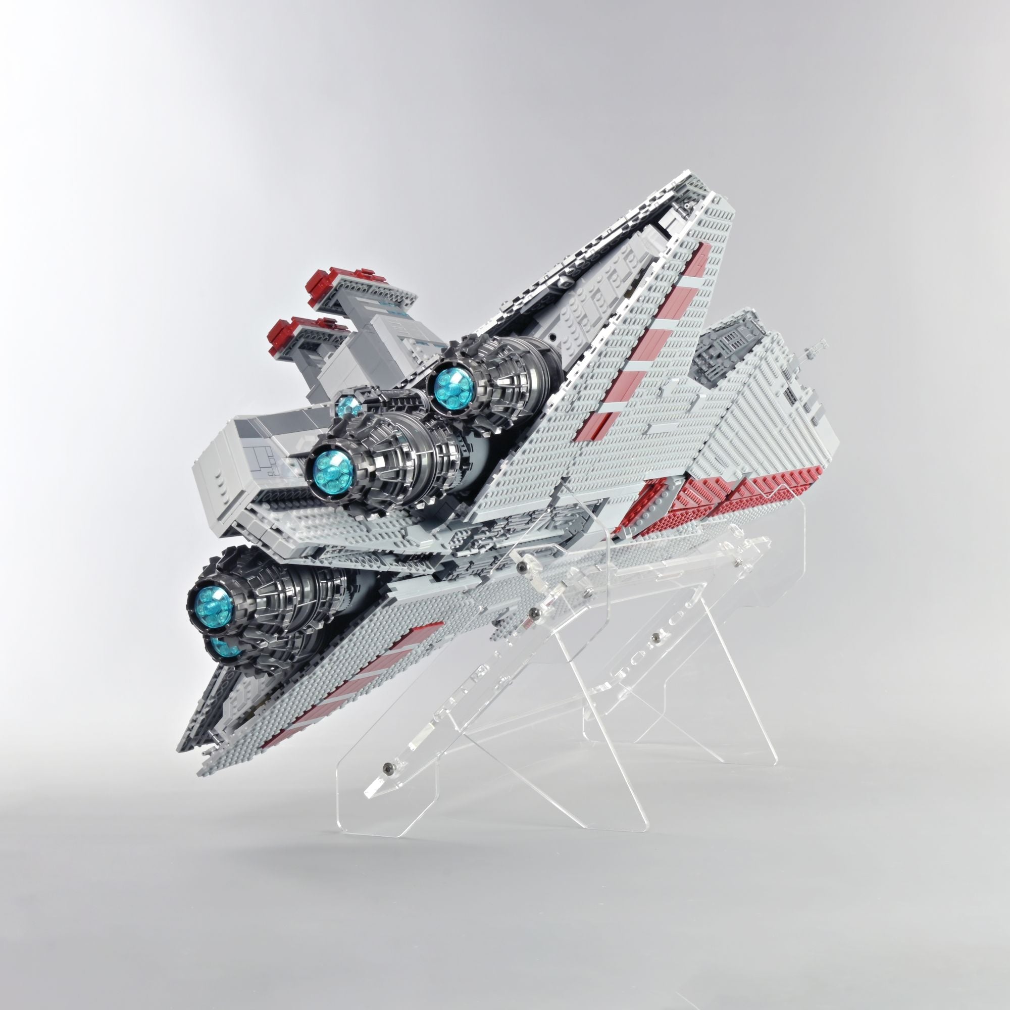 2in1 Display Stand for LEGO 75367 Venator-Class Republic Attack Cruiser