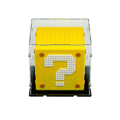Super Mario 64 Question Mark Block Display Case for LEGO 71395