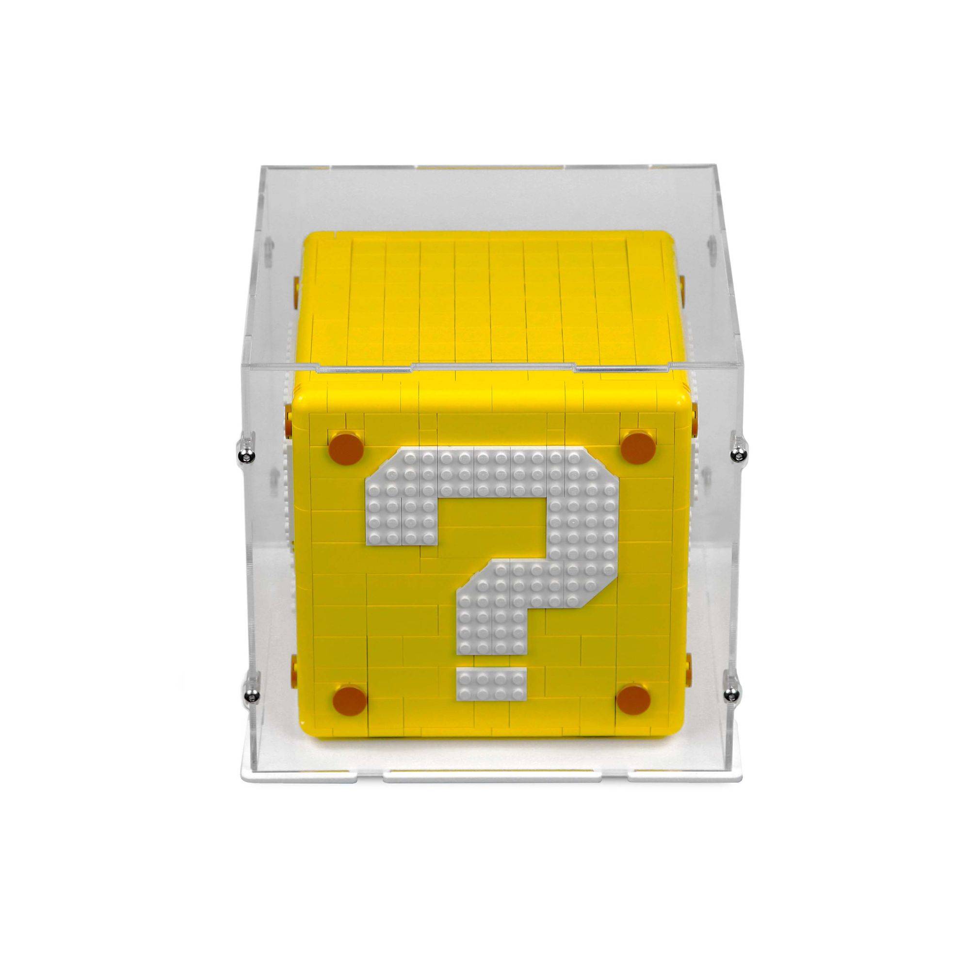 Super Mario 64 Question Mark Block Display Case for LEGO 71395