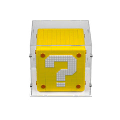Super Mario 64 Question Mark Block Display Case for LEGO 71395