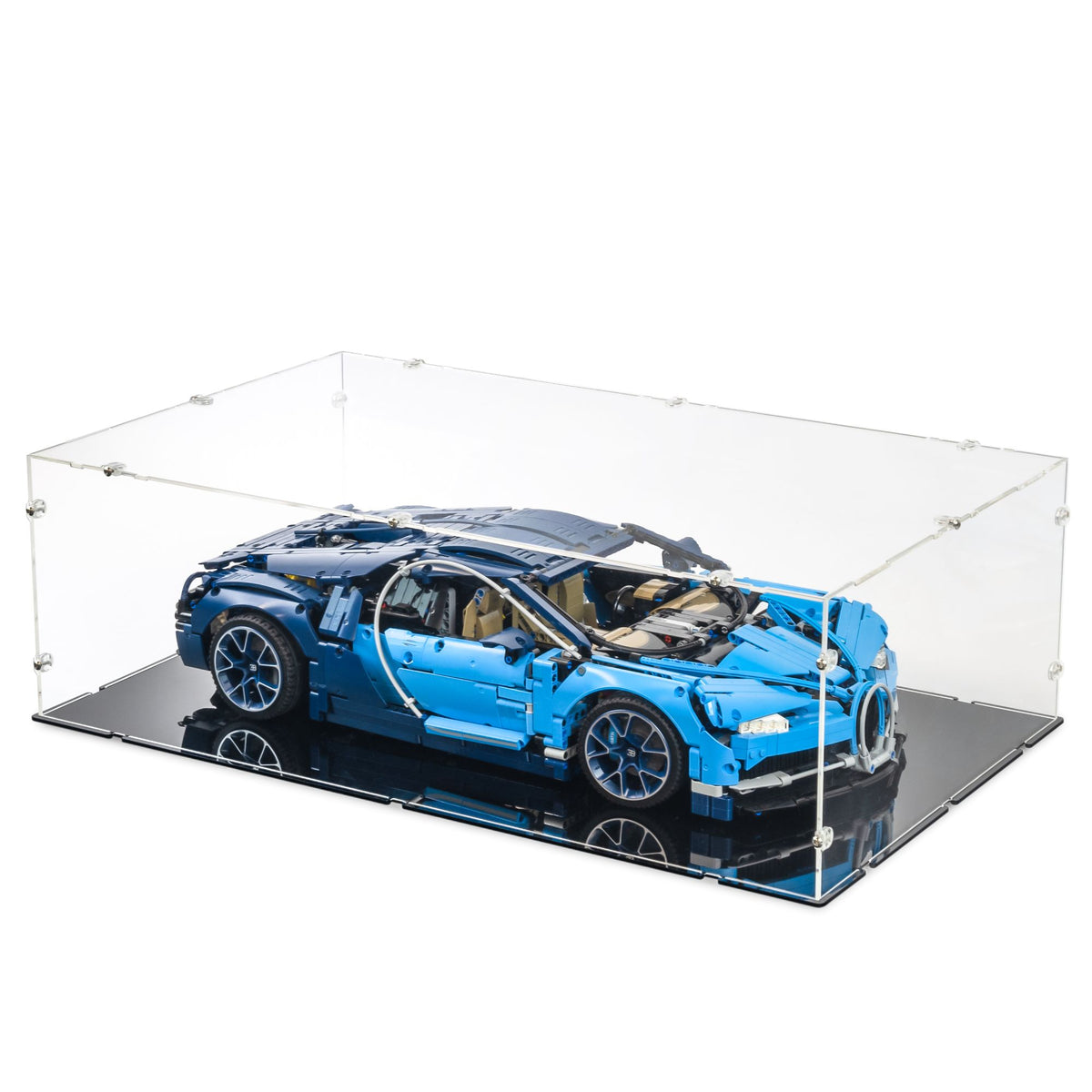 Bugatti Chiron Display Case for LEGO 42083