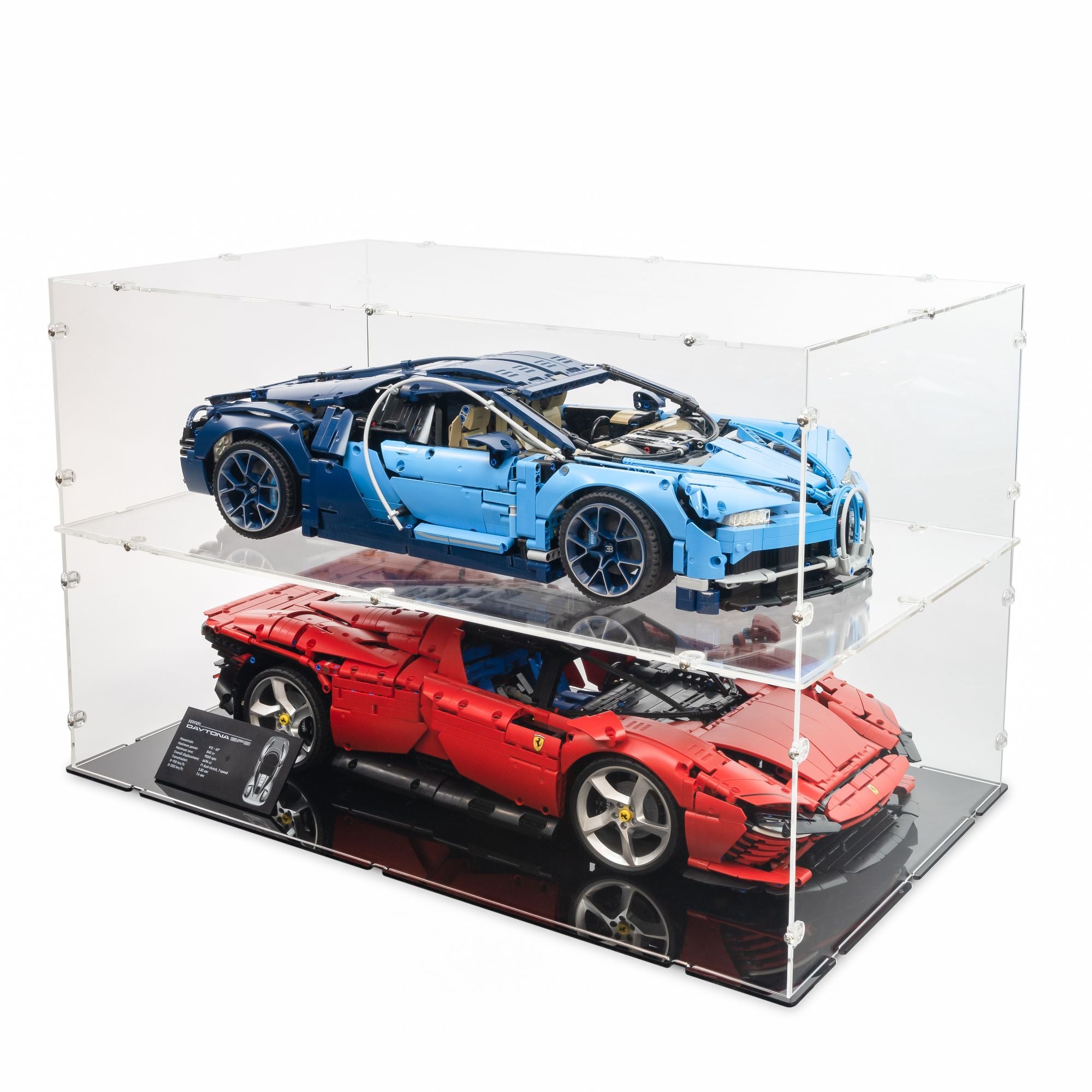Bugatti Chiron Display Case for LEGO 42083