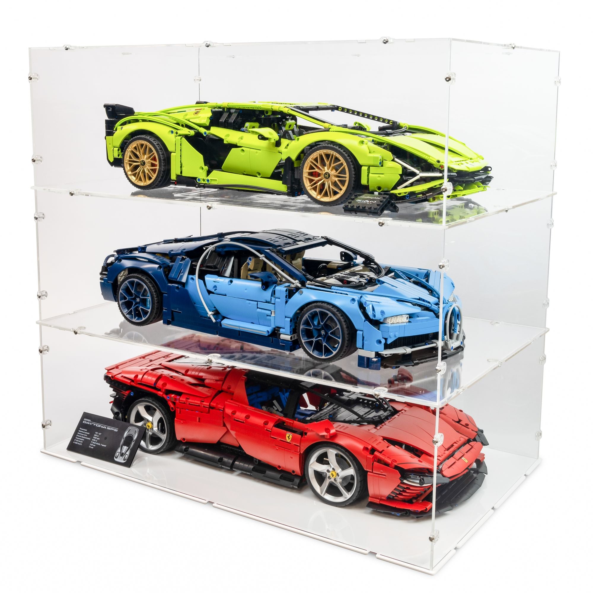 Bugatti Chiron Display Case for LEGO 42083