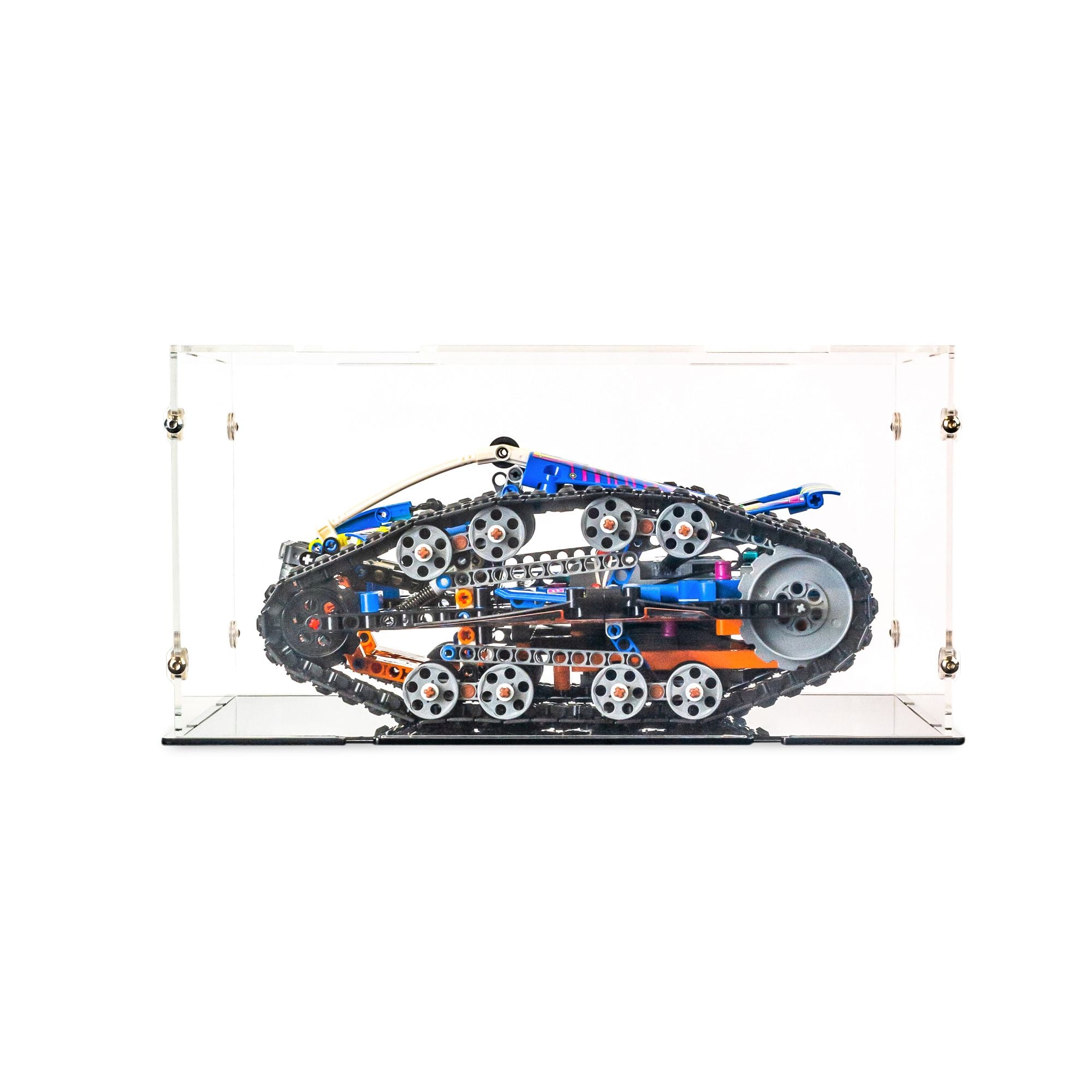 App-Controlled Transformation Vehicle Display Case for LEGO 42140
