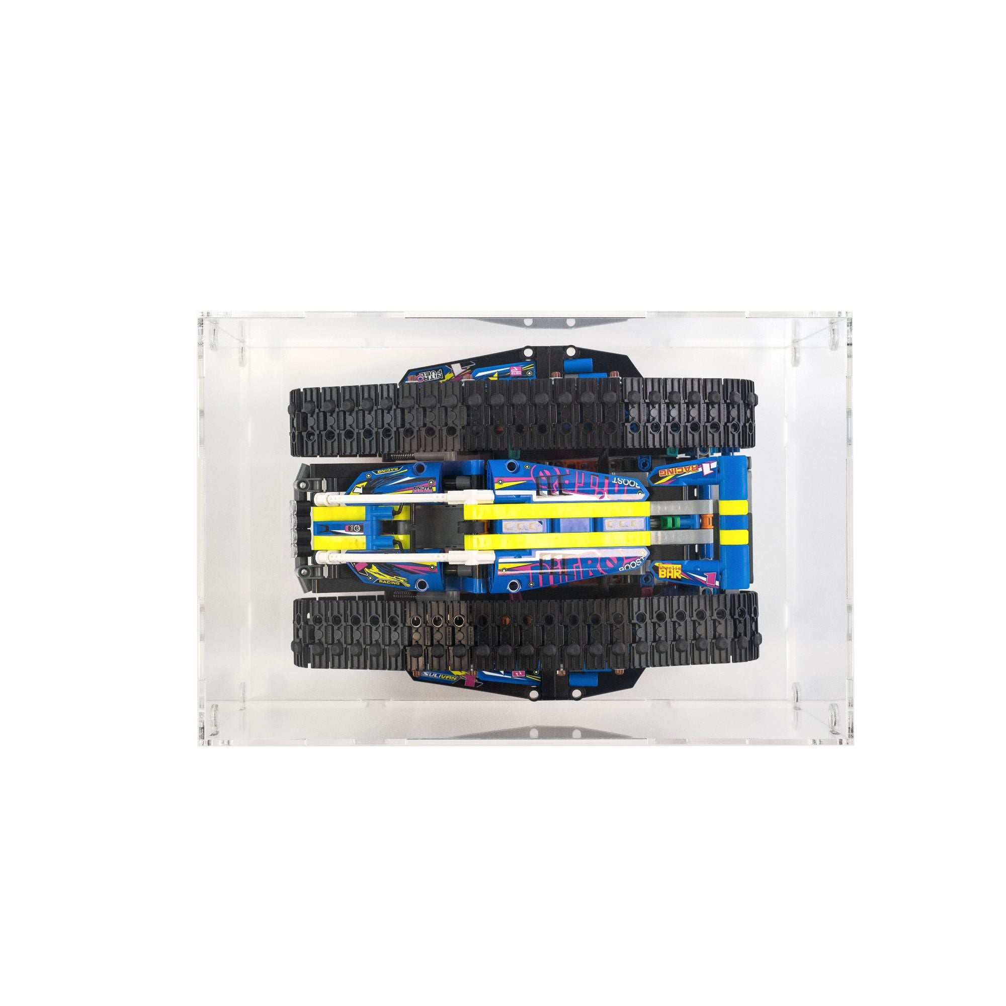 App-Controlled Transformation Vehicle Display Case for LEGO 42140