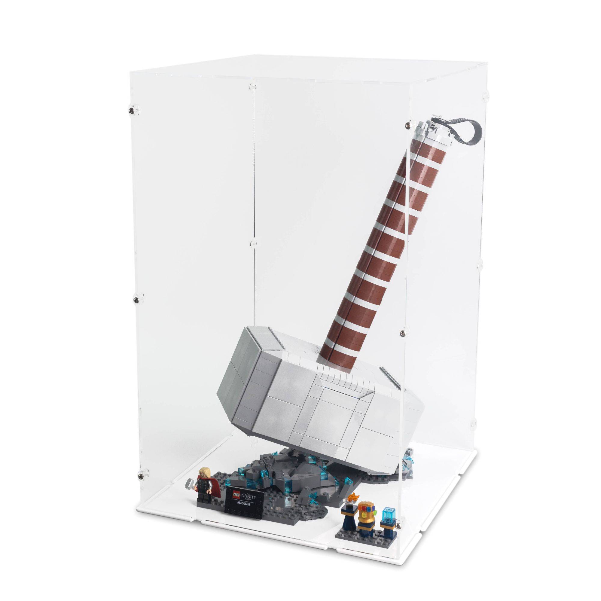 Thor's Hammer Display Case for LEGO Marvel 76209