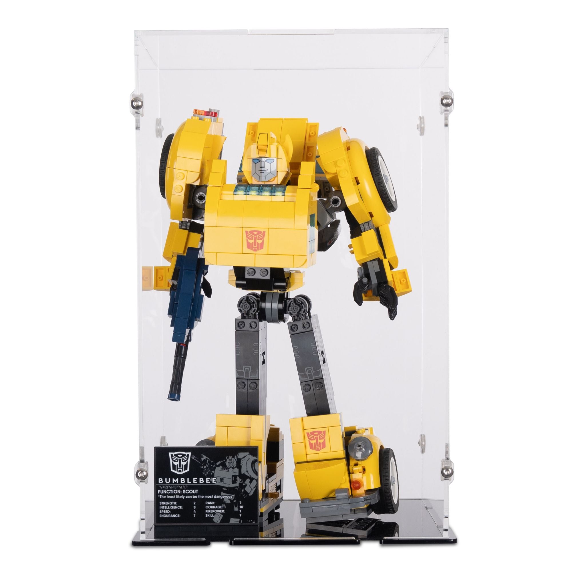 Bumblebee Display Case for LEGO 10338