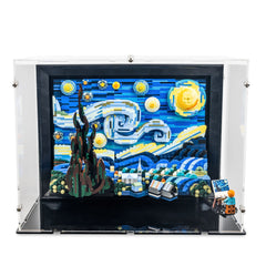 Vincent Van Gogh - The Starry Night Display Case for LEGO 21333