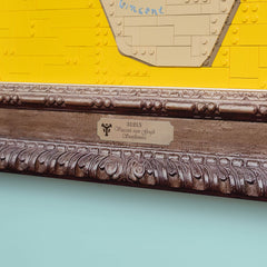 Special Edition Vincent Van Gogh Sunflowers Wall Mounted Display Case for LEGO 31215