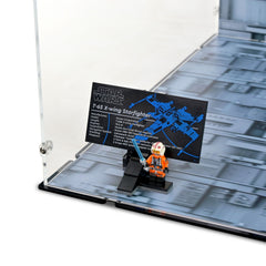 UCS X-Wing Starfighter Horizontal Display Case & Stand for LEGO 75355