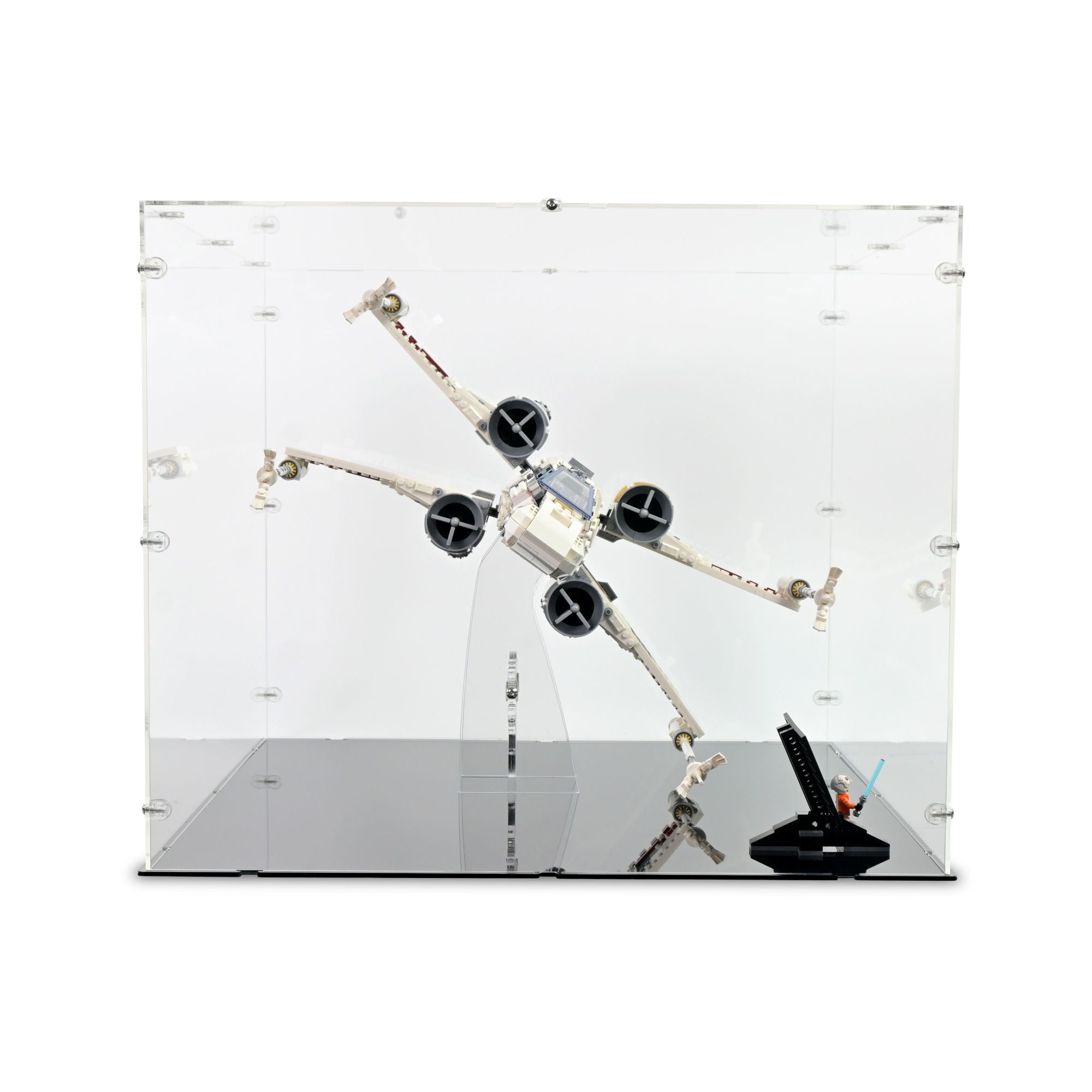 UCS X-Wing Starfighter Horizontal Display Case & Stand for LEGO 75355