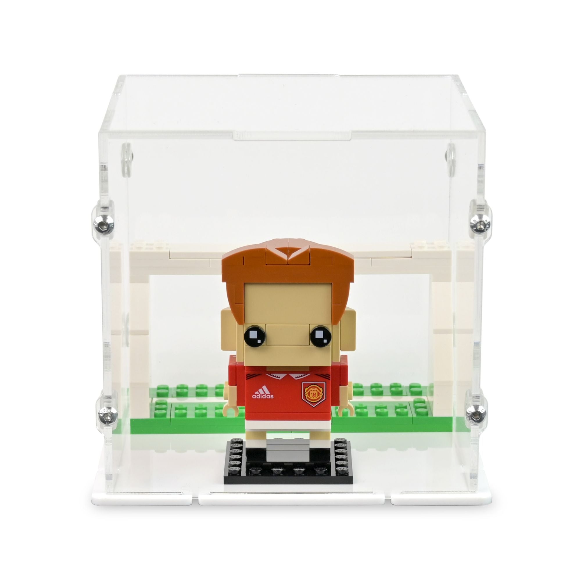 Manchester United BrickHeadz Display Case for LEGO 40541