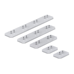 Mixed Bundle of 5 Acrylic Display Plates for Bearbrick 100%