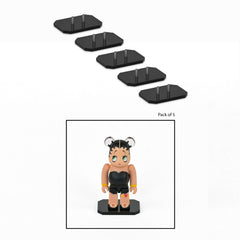 Display Plate for 1 Bearbrick 100% Figure (Pack of 5)