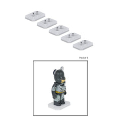Display Plate for 1 Bearbrick 100% Figure (Pack of 5)