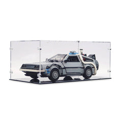 MOC DeLorean Time Machine Display Case