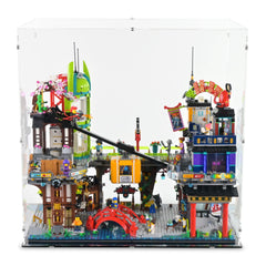 Ninjago City Markets Display Case for LEGO 71799