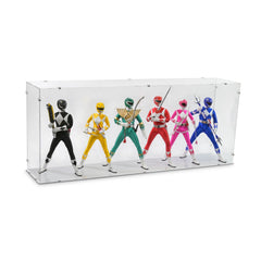 1/6 Scale Mighty Morphin Power Rangers Display Case for threezero 907476